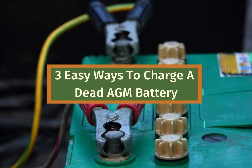 Charge A Dead AGM Battery
